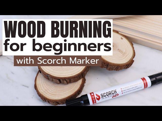 Easy Wood Burning for Beginners with a Scorch Marker