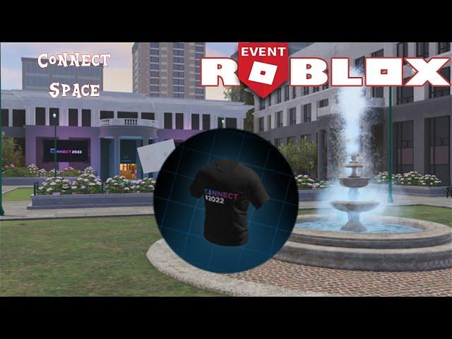 [Roblox] How to get Connect 2022 T-Shirt at Connect Space [Limited Time]