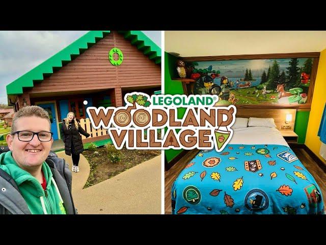 Our FIRST TIME Staying At The LEGOLAND Woodland Village! FULL Tour & Review