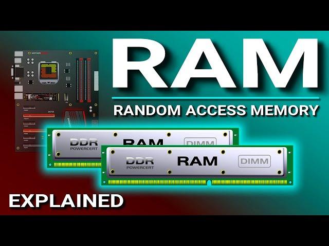 RAM Explained - Random Access Memory