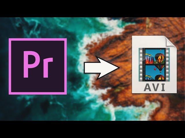 EXPORTER une VIDÉO dans PREMIERE PRO 2019/2020