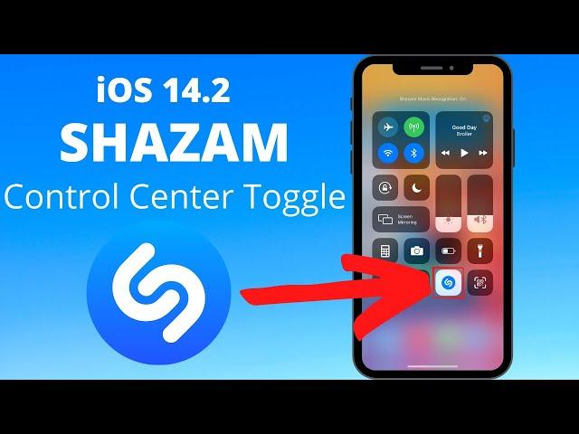 iOS 14.2: New Shazam Control Center Toggle!