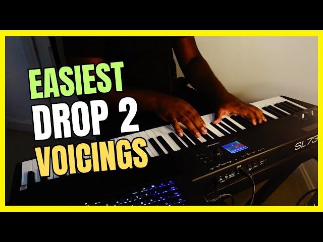 The Only DROP 2 Piano Tutorial You Will Ever Need...  (Beginner to Advanced)