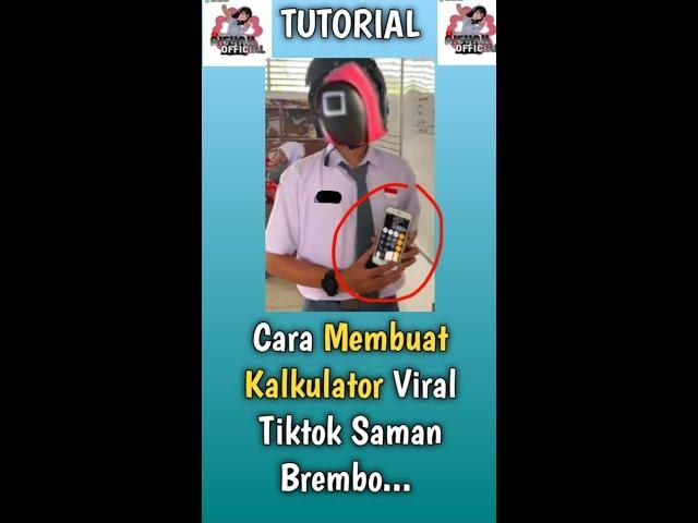 CARA MEMBUAT KALKULATOR VIRAL SAMAN BREMBO || AISYAH OFFICIAL