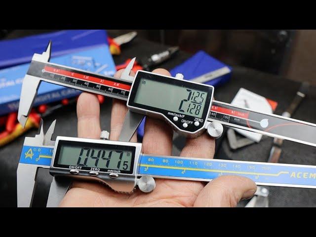 QFUN Digital Caliper Update! Now with bigger display and fractions to 1/128" Dead-on Accuracy shown!