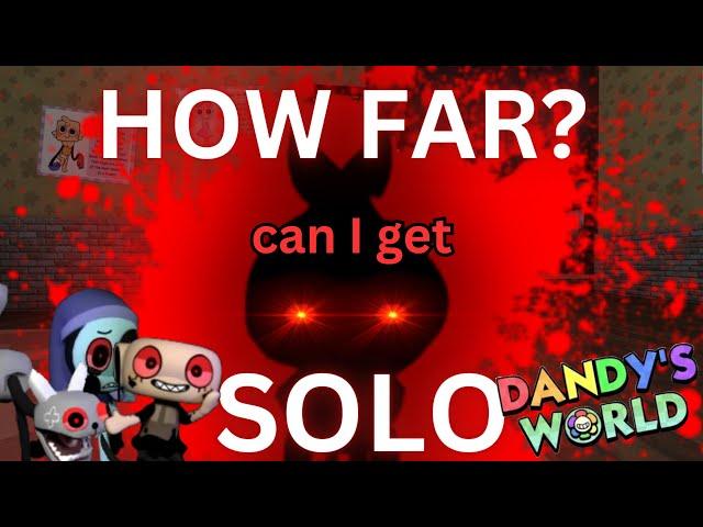 How Far Can I Get With Shrimpo SOLO? (Dandy's World)