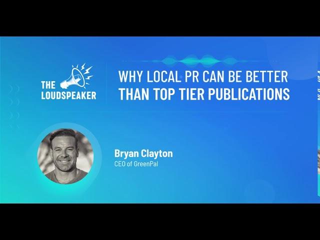 Why local PR can be better than top tier publications