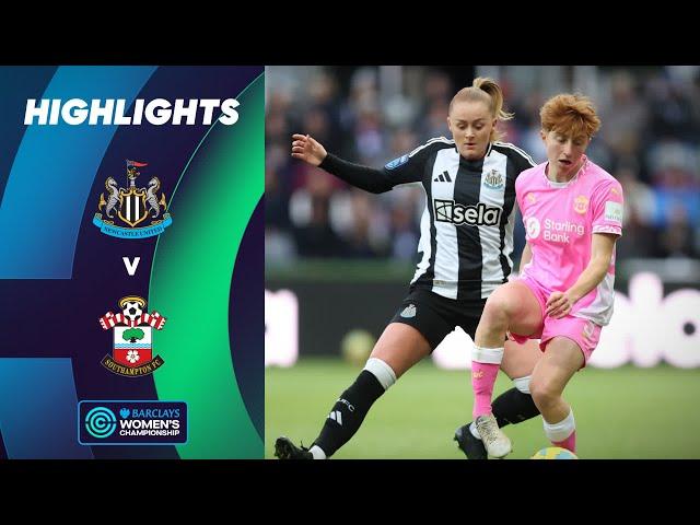 Deanna Cooper Scores Late Equaliser for the Magpies  | Newcastle v Southampton Highlights | BWC