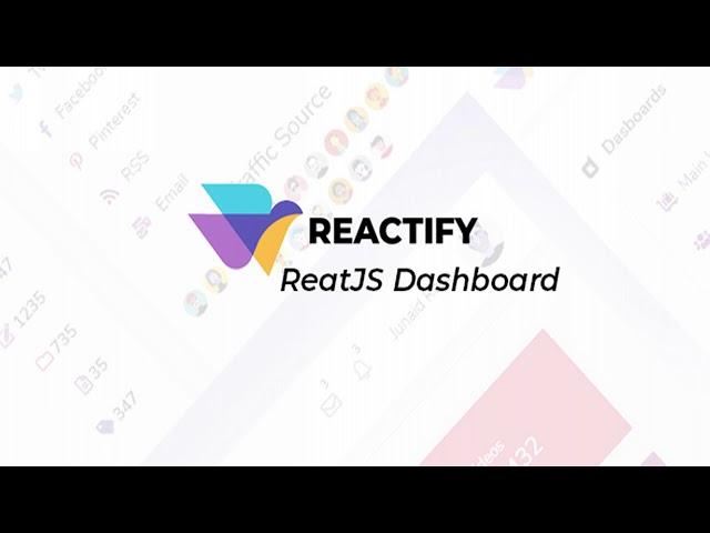 Reactify - Powerful React Admin Template | Themeforest Website Templates and Themes