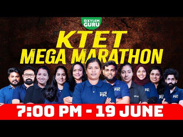 KTET - MEGA MARATHON | DAY-1 | Xylem Guru