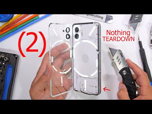 Nothing Phone 2 TEARDOWN - The LEDs aren't what they seem...