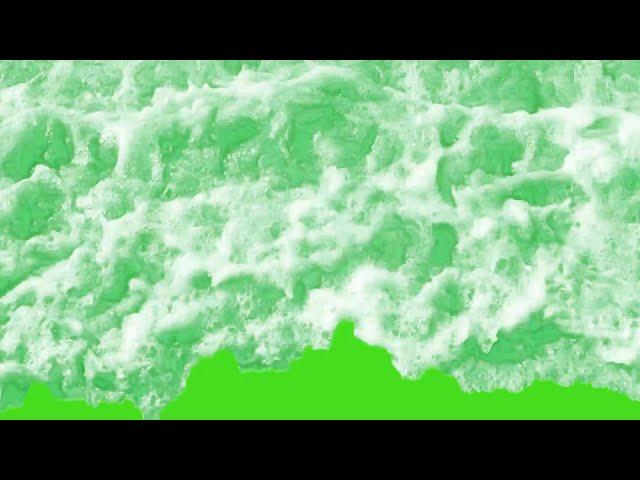 REALISTIC!!! 9 Water Wave Transitions Green Screen || By Green Pedia