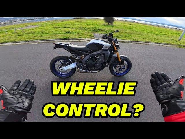 Does wheelie control work? / 2024 MT-09SP