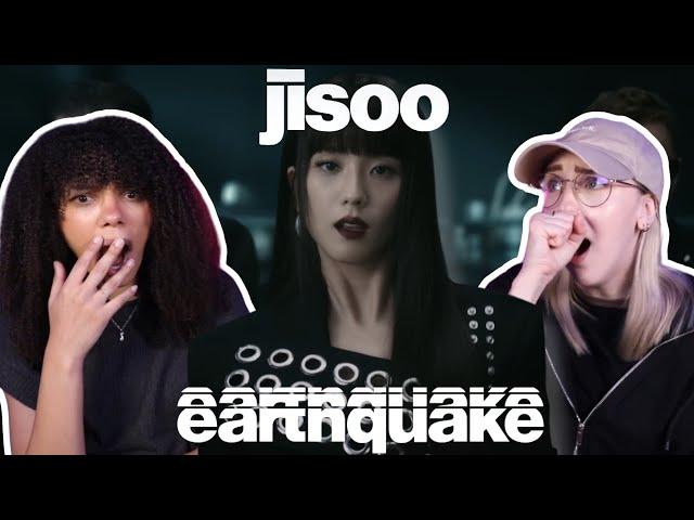 COUPLE REACTS TO JISOO - earthquake (Official Music Video)