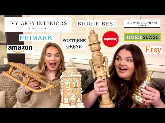 HUGE CHRISTMAS home decor haul 2024