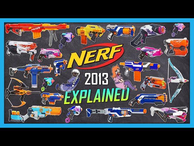 Every 2013 Nerf Blaster Explained in 10 Words or Less
