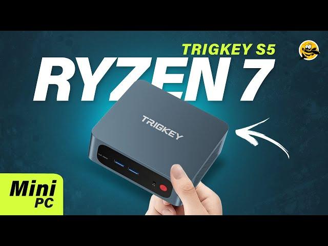 MINI POWERHOUSE!? TRIGKEY S5 Ryzen 7 Mini PC