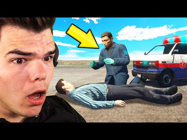 Playing GTA 5 As A PARAMEDIC! (GTA 5 Mods)