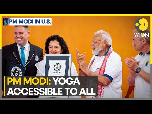 PM Modi state visit to the US: Amazing that Yoga has united us | WION Pulse