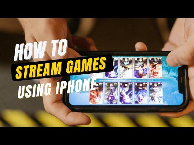 How to Stream Games on YouTube using iPhone/iPad [No Computer Needed]