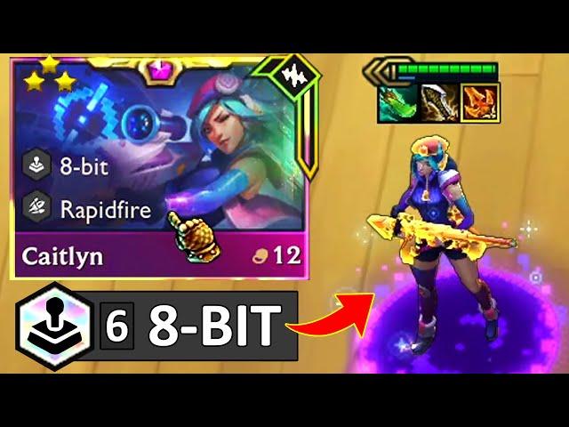 Full 8-bit Caitlyn ⭐⭐⭐ TFT Set 10