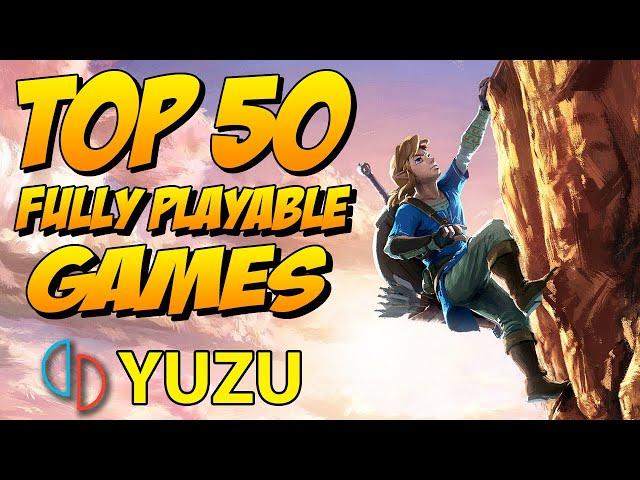 TOP 50 YUZU EMULATOR PLAYABLE GAMES  2022 | Fully Playable️ (Nintendo Exclusives)