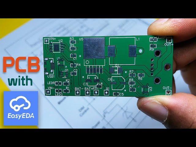 How to Design a PCB from Scratch with EasyEDA | COMPLETE Tutorial | JLCPCB LCSC ALIEXPRESS | 2024