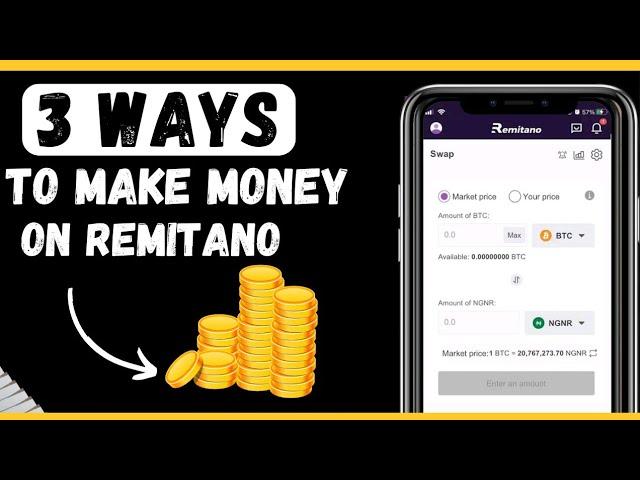 3 Ways To Make $100 Daily On Remitano App, Best Arbitrage Opportunity On Remitano (Full Tutorial)