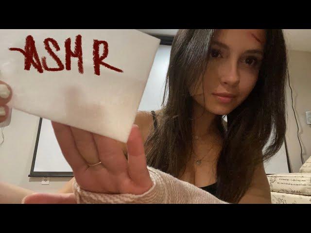 ASMR healing your zombie bite roleplay‍️