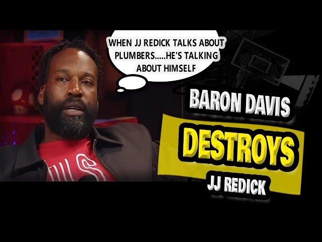 Baron Davis Completely Destroys JJ Redick For Disrespecting Players of the Past Eras!!!!