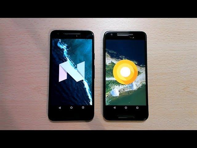 Nexus 5x Oreo 8.0 vs Nexus 5x Nougat 7.1.2 | Speed Test!
