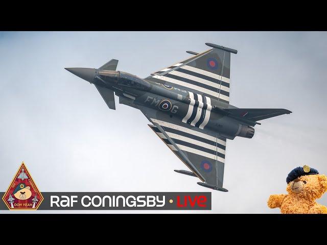 LIVE ROYAL AIR FORCE FIGHTER TOWN TYPHOON ACTION • QRA STATION RAF CONINGSBY 18.06.24