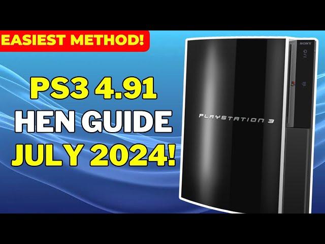 How To Jailbreak ANY PS3 on 4.91 or Lower! (JULY UPDATED METHOD!)