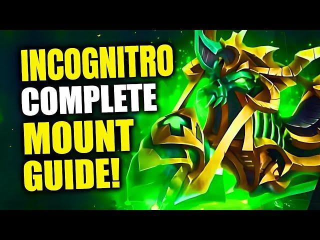 Incognitro Complete Mount Guide! How To Get Incognitro Felcycle Mount | Step-by-Step Guide | 11.0.5