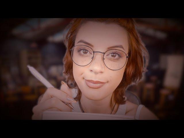 ASMR | Quirky Girl Draws You In Art Class