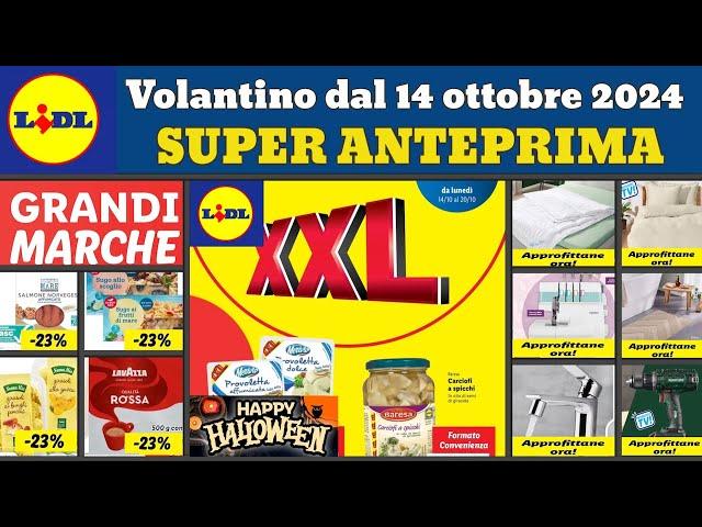 volantino LIDL dal 14 ottobre  Offerte casa lenzuola #anteprima  Promozioni Silvercrest Parkside