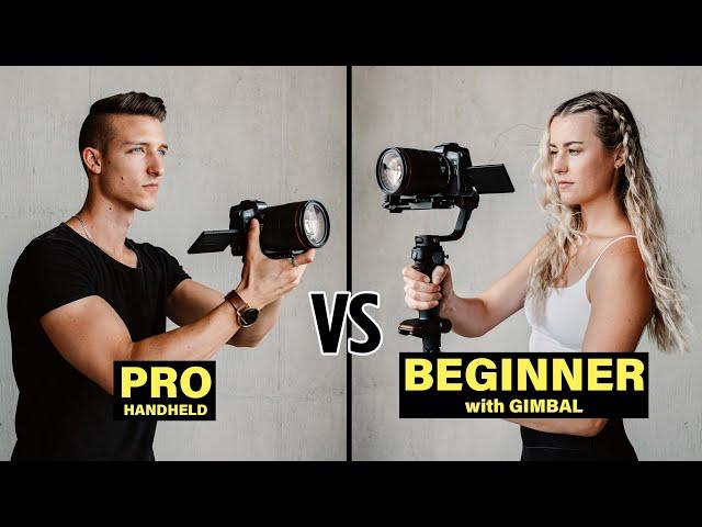 Beginner with GIMBAL vs Pro HANDHELD