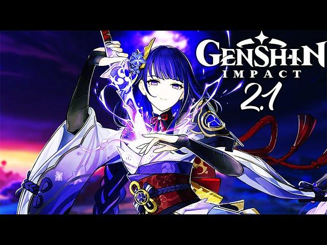 GENSHIN IMPACT 2.1 PS5 All Cutscenes (Game Movie) 1080p 60FPS HD