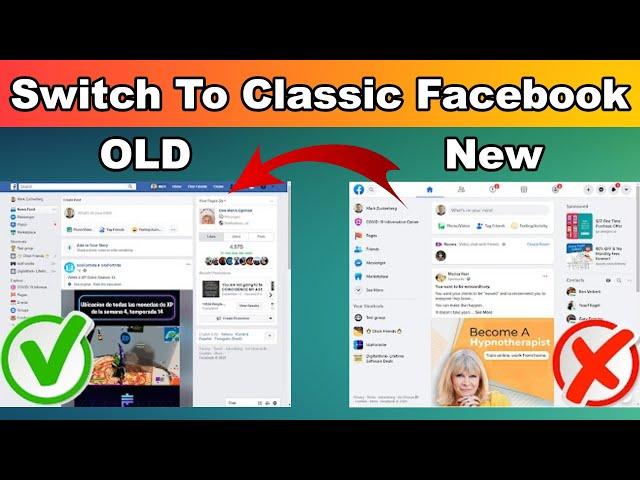 Switch To Classic Facebook Missing? | How To Switch Back To Old Facebook