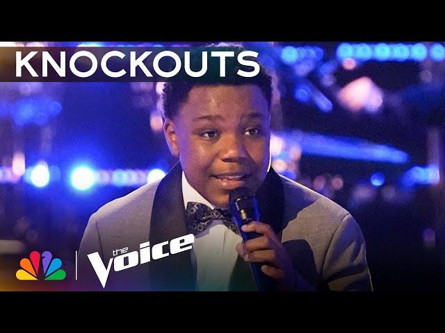 Jaukeem Fortson's Performance of "God Only Knows" Blows the Coaches Away | The Voice Knockouts | NBC