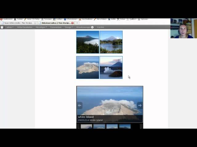 Slideshow Gallery Plugin einfuegen