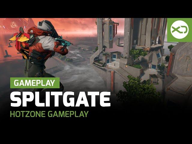 Splitgate |  Season 2  HotZone Gameplay