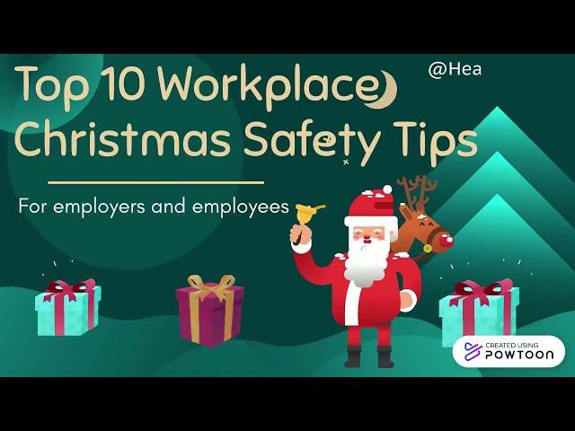 Top 10 Christmas workplace safety tips