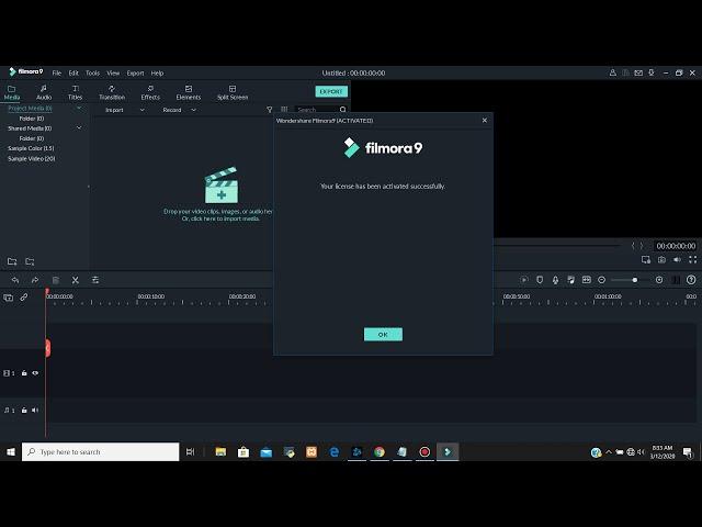 Filmora 9 Full activation || How to activate filmora 9