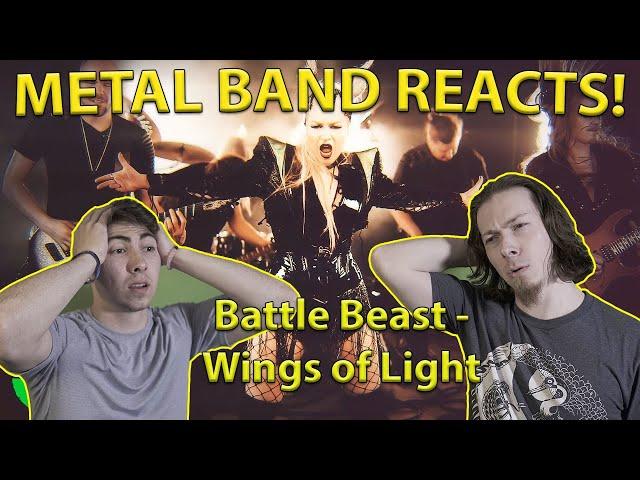 Battle Beast - Wings of Light REACTION / ANALYSIS | Metal Band Reacts!