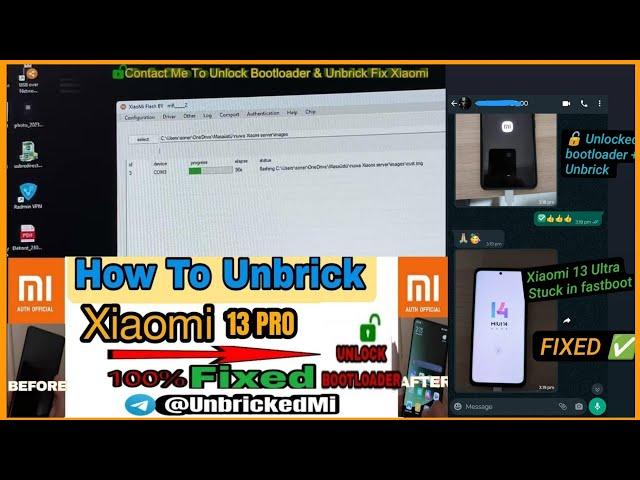 Unbrick Xiaomi 13 Pro | How to Unbrick Xiaomi 13 Pro | #unbrick #xiaomi13pro