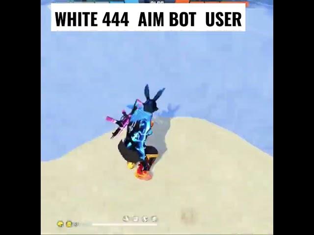 WHITE 444 AIM BOT USAR  white 444 hacker traning ground#white444 #trinding #shorts #freefire #viral