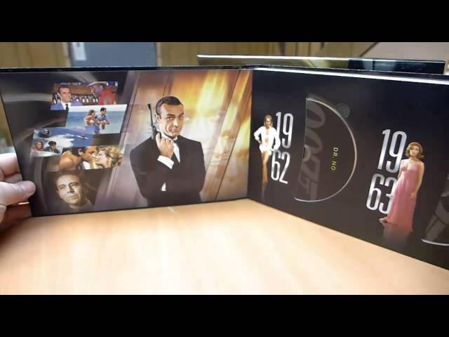 Bond 50: 23 Film Collection Unboxing & Review (Blu-ray)