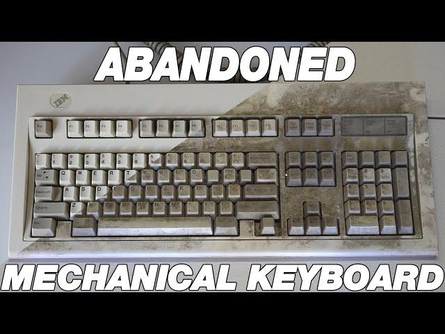 Restoring an Abandoned Mechanical Keyboard for my Gaming Setup! (IBM Model M)