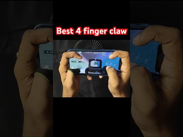 Best 4 Finger claw #pubg #bgmi #shorts #samuraiyt25